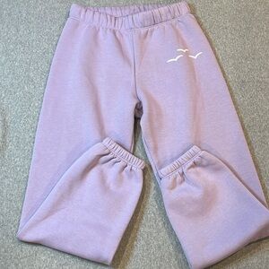 Lazypants fleece sweatpants.